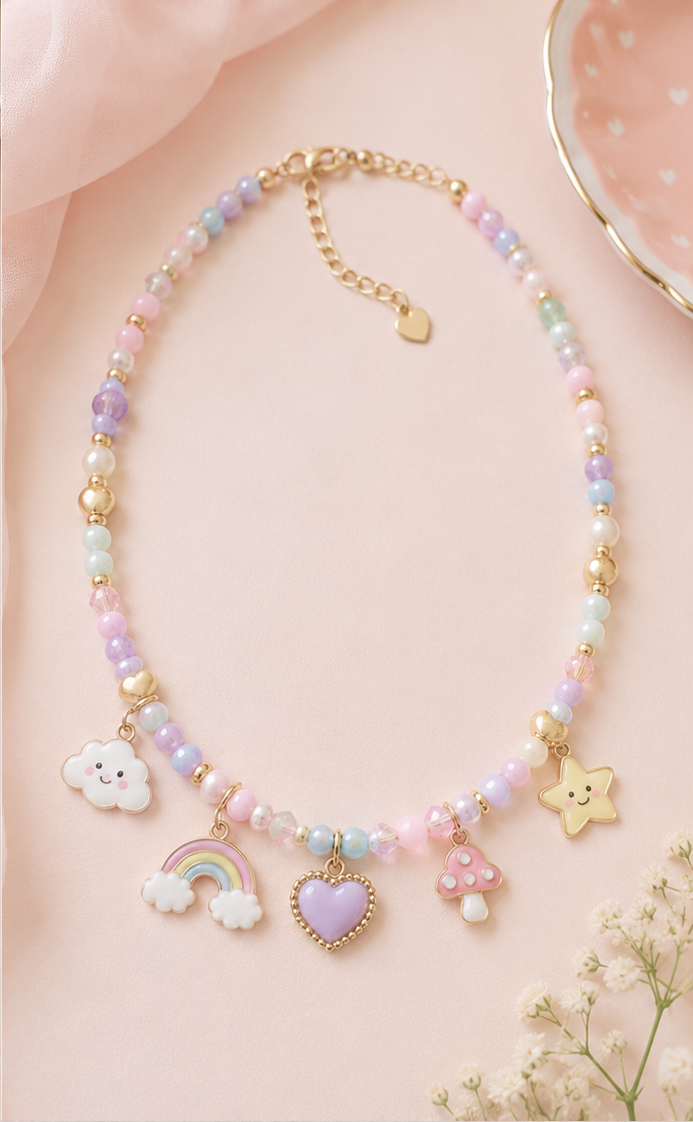 collar abalorios kawaii