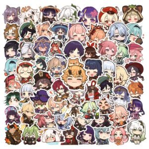 pack de pegatinas de anime