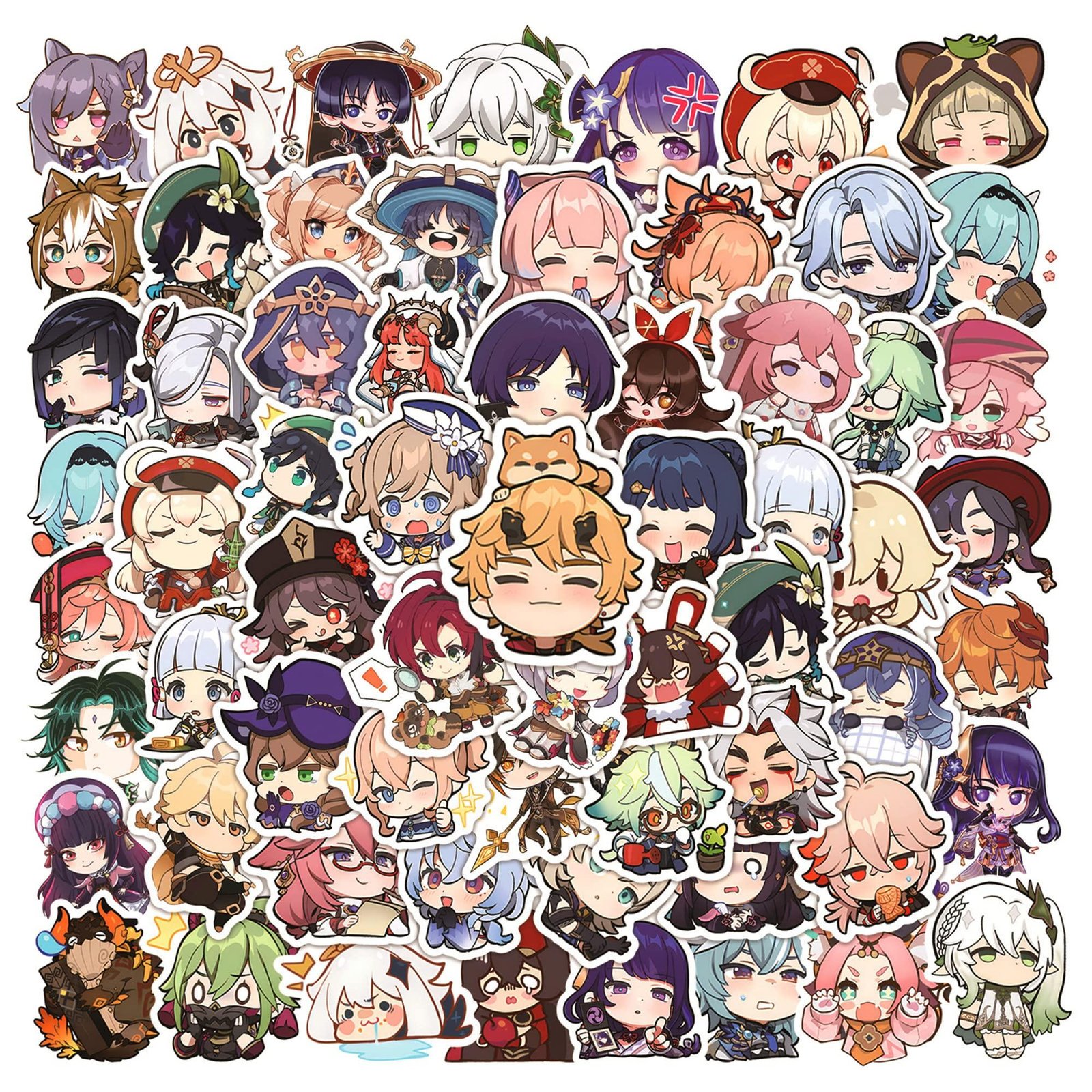 pack de pegatinas de anime