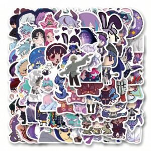 pack de pegatinas anime variado